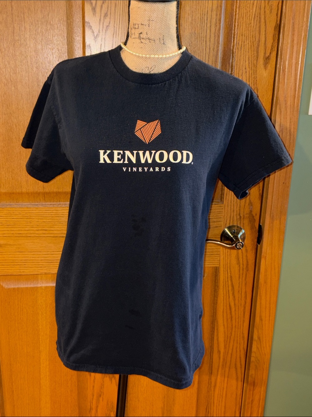 Kenwood o/s black WINE 🍷 logo graphic tee unisex drinking collection fun tshirts